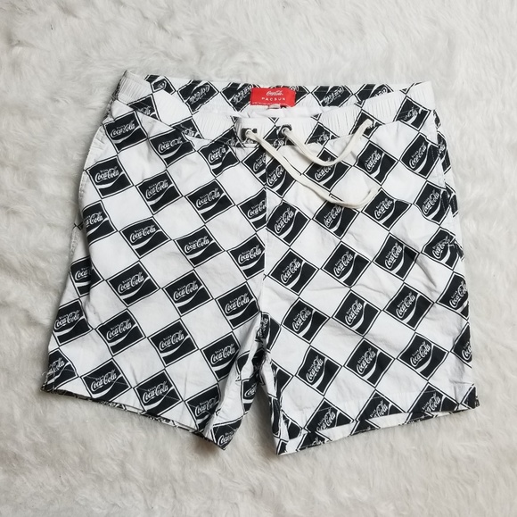PacSun Other - PacSun x CocaCola checkered swim shorts  trunks